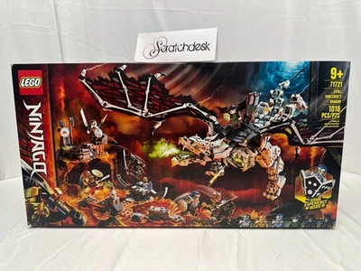 NUEVO Sellado - LEGO NINJAGO 71721 CALAVERA DRAGÓN HECHICERO - RARO Retirado Foto 1 de 4