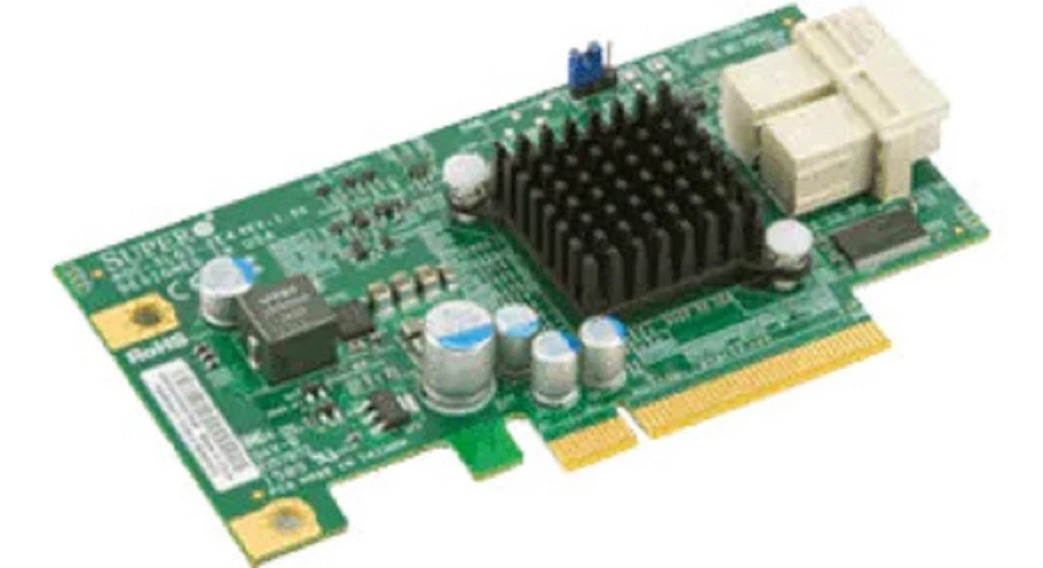 Supermicro AOC-SLG3-2E4 Add-on Card dual-Port Gen-3 Internal NVMe - Image 1 of 1