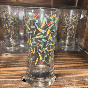 Weihnachtsbeleuchtung Gläser Home Essentials 12oz Gläser 6 3/4" 2 Pks 8 Neu - Bild 1 von 11