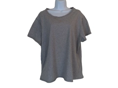 Женская серая пижама Hanes. 3 X. 53% хлопка/47% полиэстера. - Изображение 1 из 4