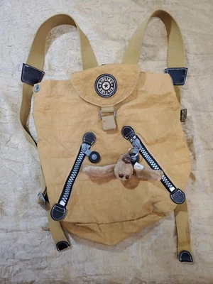 Bolso Kipling Vintage, Sin Agujeros Cremalleras Funcionan, Sin Cordón Muchos Defectos de Uso Foto 1 de 4