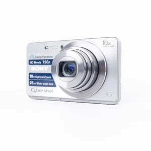 Sony Cyber-shot DSC-W690 16.1MP Digital Camera 10X Zoom, CCD - Silver_ - Bild 1 von 13