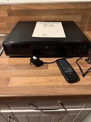 Kenwood DPF-3010 D.R.I.V.E Stereo Compact Disc CD Player Remote & Manual Include - Image 1 of 4