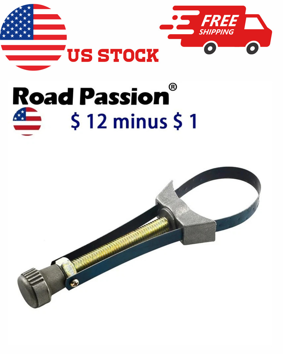 Llave De Correa Para Filtro De Aceite | Ajustable 60-120 Mm | Extracción Fácil | Para Coche Y Camión