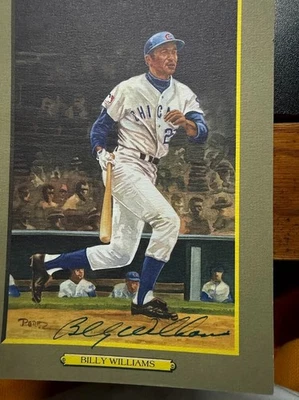 Billy Williams  Signed Perez Steele Great Moments Autograph Mint - Image 1 of 2