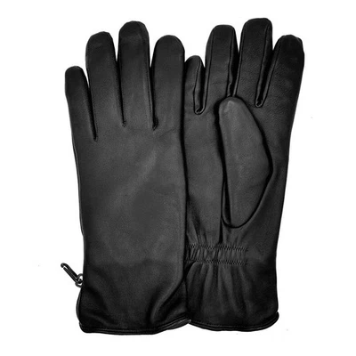 BRITISH MILITARY British Army Surplus Waterproof, Black Soft Leather, MKII Combat Gloves