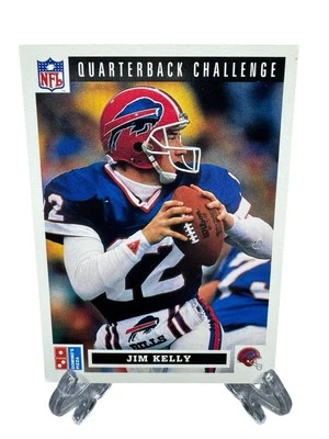 1991 Upper Deck Domino's Pizza Quarterback Challenge #2 Jim Kelly Bills HOF - Image 1 of 2