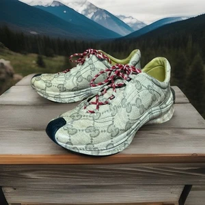 Zapatillas deportivas GUCCI Logo para hombre Rhyton Italia talla 7 - Imagen 1 de 15