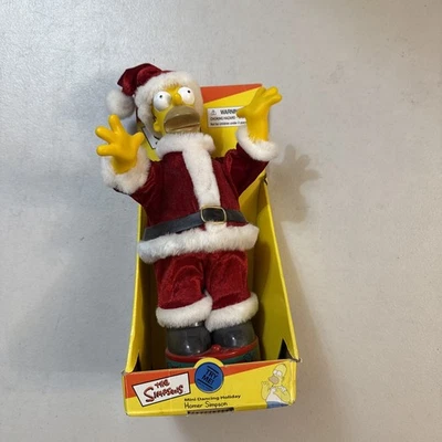 🎄The Simpsons GEMMY Dancing Holiday Homer Simpson Red Santa Suit🎄 - Image 1 of 2