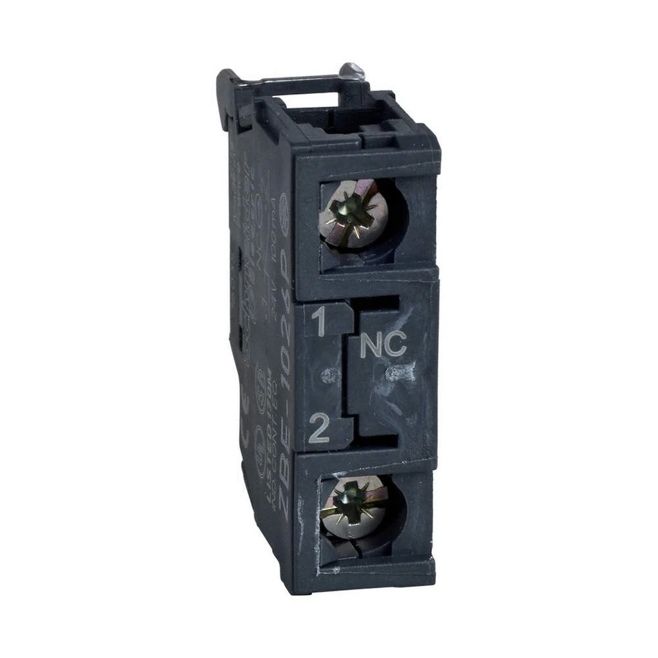 SCHNEIDER ELECTRIC  Contact Blocks,Black,22 mm Connection 832U75 - Image 1 of 1