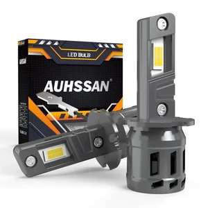 H3 LED Fog Light Bulb Conversion Kit 80W 16000LM 6500K Cool White High Power - Picture 1 of 5