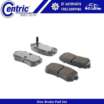 Para Kia Cadenza 2014-2016 | Pastillas de freno de disco traseras centradas | Semimetálicas Foto 1 de 4