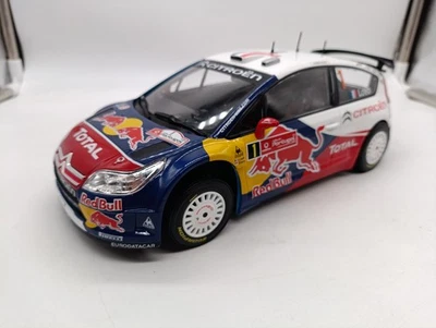 Citroen C4 Wrc Red Bull Rally Portugal 2009 #1 Loeb 1/18 Ixo Models Altaya - Immagine 1 di 4