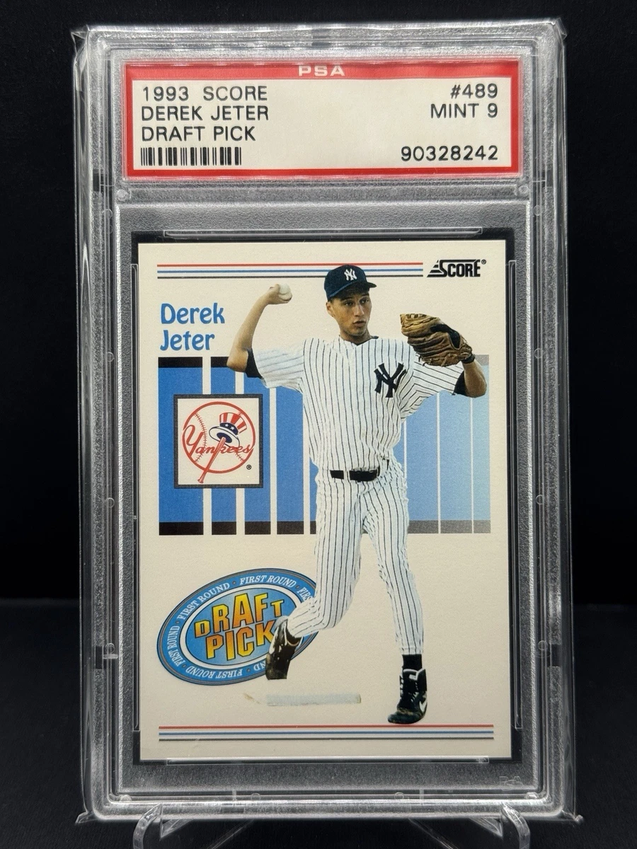 Derek Jeter Baseball SCORE Rookie Sports Trading Card Singles for