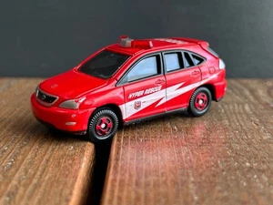 TOMICA minicar HR01 Hyper Rescue Mobile patrol vehicle Red inspection Fire 1c - Picture 1 of 7
