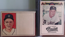 1968 Detroit Free Press Bubblegumless Detroit Tigers Card Mayo Smith MGR EX/NM