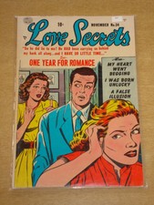 LOVE SECRETS #34 FN (6.0) QUALITY COMICS NOVEMBER 1953