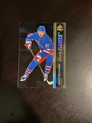 2021-22 Upper Deck SP Authentic Tarmo Reunanen Young Guns Acetate RARE - Image 1 of 2