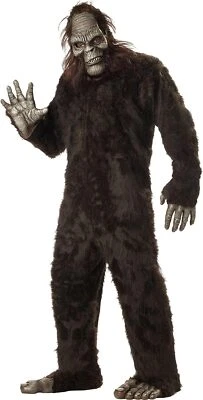 Disfraz de Halloween de lujo para adulto Big Foot Sasquatch animal criatura Foto 1 de 2