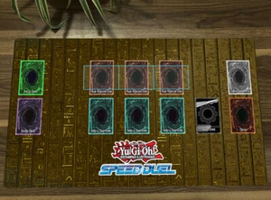 Alfombra de juego de mesa de duelo de velocidad WVICM alfombrilla de ratón TCG CCG alfombrilla de juego de cartas coleccionables bolsa - Imagen 1 de 4