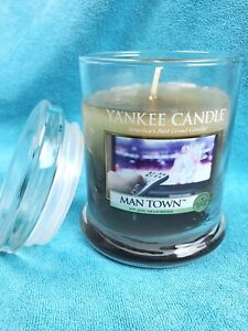 Retired Yankee Candle "MAN TOWN"~COLLECTOR'S EDITION RARE NEW