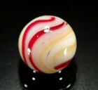 Alley Agate    Cream - Crimson- White    AWESOME COLORS  WET MINT !!!