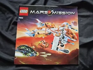 Lego Set 7692 RECON DROPSHIP Mars Mission Vintage Instructions Only - Picture 1 of 2