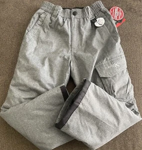 NWT Boy’s ZeroXposur Performance Woolly Brush Fabric Snow Pants Size M 10/12 - Picture 1 of 6
