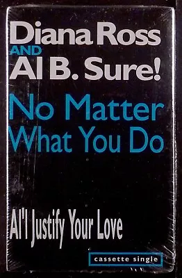 Diana Ross And Al B. Sure! – No Matter What You Do CASSETTE WARNER R&B SWING OOP - Image 1 of 2