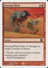 Searing Wind 8th Edition NM Red Rare MAGIC THE GATHERING MTG CARD ABUGames