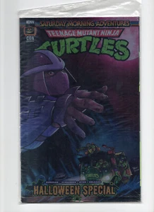 TMNT Saturday Morning Adventure Halloween Special Foil CON 2023 Sealed - Picture 1 of 1
