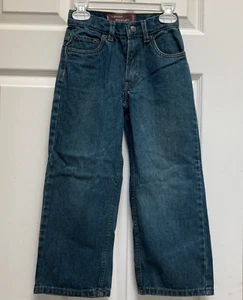 Levi's 569 Loose Straight Jeans Pants with Adjustable Waist -- size 6 years Slim - Picture 1 of 4