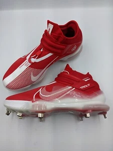 Botines de béisbol rojos Nike Force Zoom Trout 7 Pro Mid University DS talla 13 - Imagen 1 de 7