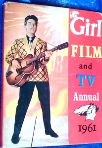 BOOK  GIRL FILM AND TV ANNUAL 1961  128 PAGES ILLUSTRATED - Picture 1 of 4