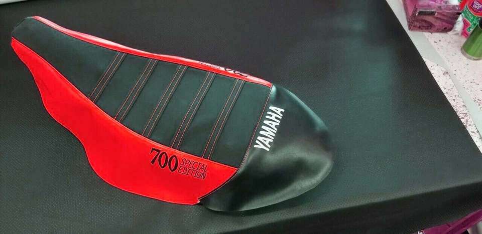 Funda Asiento YAMAHA RAPTOR ATV 700 700R Edición Especial NEGRO/ROJO Foto 1 de 1
