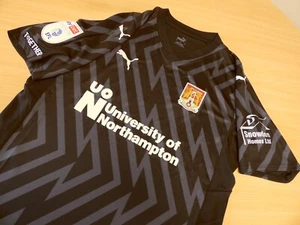 NORTHAMPTON TOWN FC | CAMISETA GK PARTIDO SIN ASIGNAR CON INSIGNIAS | 2023-2024 | Talla L - Imagen 1 de 7