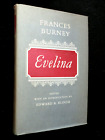 Evelina by Frances (Fanny) Burney (1968) Young Lady's Entrance Into The World HB