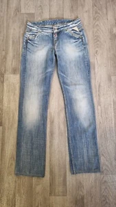 Replay Women's Designer Jeans Blue W27 L34 GC - Picture 1 of 5