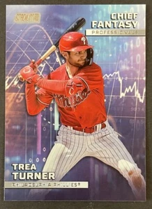 2023 Topps Stadium Club Cfpro-7 Trea Turner Chief Fantasy L - Picture 1 of 2