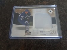 Upper Deck Ultimate Collection 2009-10 Debut Threads Christian Hanson 28/35