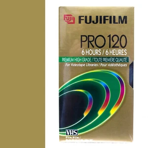 Fujifilm Pro 120 Premium Grade Blank VHS Video Tape | x1 Brand New | Free S&H ! - Picture 1 of 12