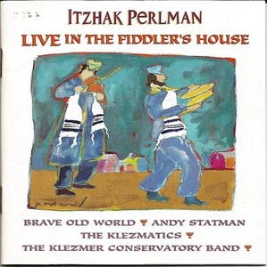 Itzhak Perlman Live in the Fiddler's House Music CD - Imagen 1 de 3