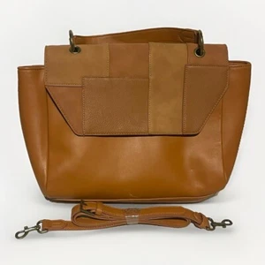 Borsa a tracolla universale filo marrone ecopelle tracolla tracolla regolabile - Foto 1 di 4