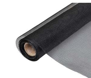 Fibreglass Insect Screen Mesh w1.8m•Black Net Fly Bug Mosquito Spider Wasps - Picture 1 of 6