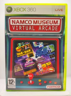 Namco Museum Virtual Arcade Xbox 360 Microsoft Buone Condizioni Con Manuale - Immagine 1 di 4