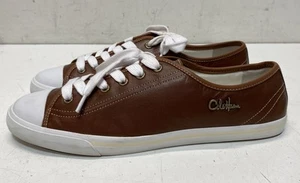 Cole Haan Women's Brown Leather Low Top Sneakers Size 10 - Picture 1 of 7