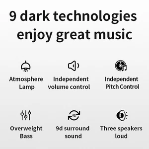 D‑221 Computer Speaker Deep Bass 2.1 Channel Mini Desktop Speaker BUU - Picture 1 of 12