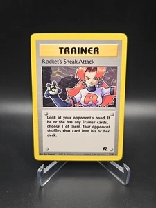 Trainer Rocket's Sneak Attack 72/82 1999 Rare Non-Holo Pokemon TCG Lp - Picture 1 of 7