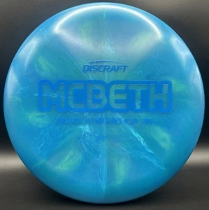 Discraft 2020 Tour Series Luna Z Swirl Paul McBeth Rare Blue On Blue 170-172 New - Picture 1 of 4