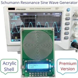 Einstellbarer 7,83Hz Frequenzstrahler mit Premium Kopfhörer Schutz Tragen - Bild 1 von 9